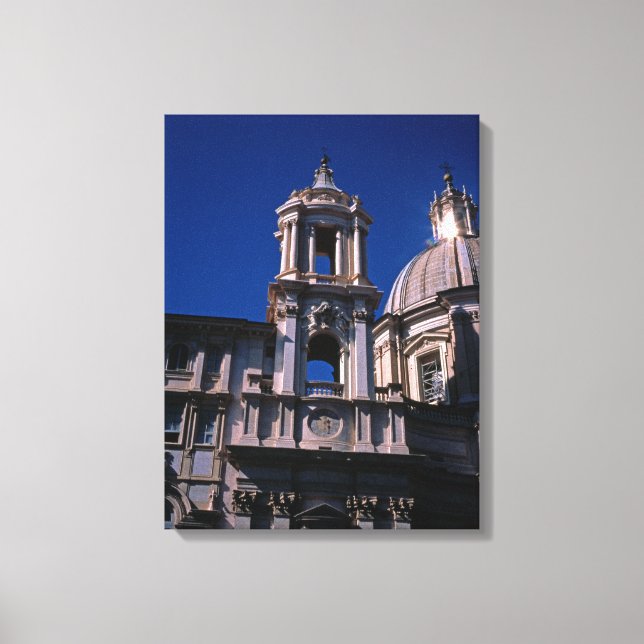Kyrkor Rom Italien Canvastryck (Framsida)