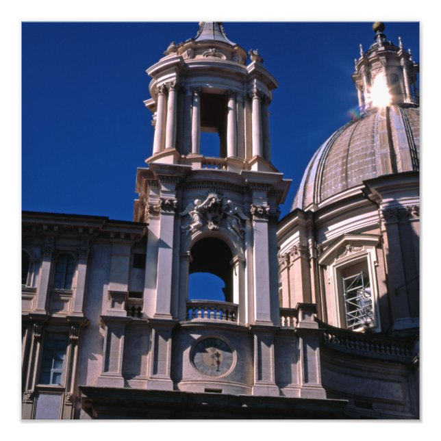 Kyrkor Rom Italien Fototryck (Framsidan)