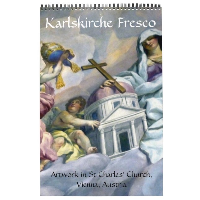 kyrkoväggmålningar kalender (Omslag)
