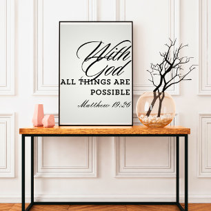 Kyrkoväggskonst Skrift Religiöst Citat Poster