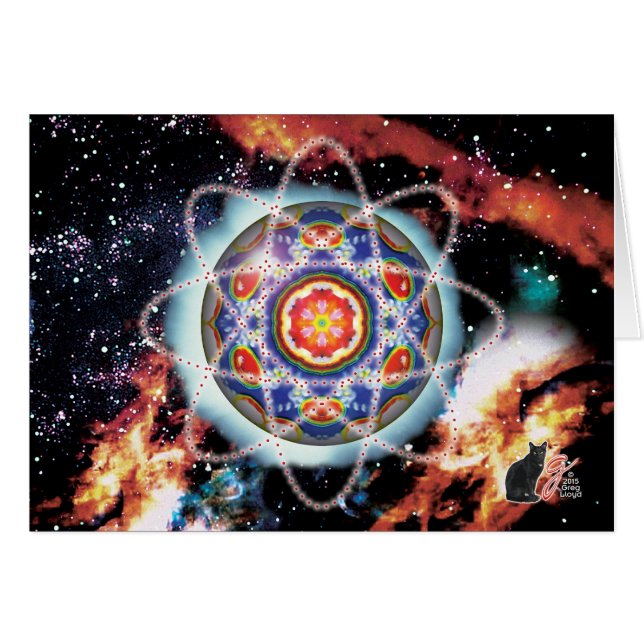 Kyron Orbz Hälsningskort (Framsidan Horizontal)