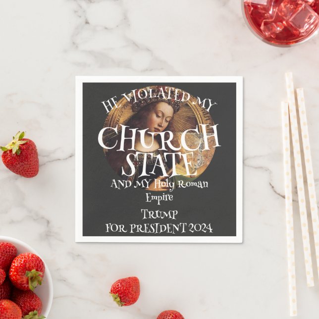 Kyrstaten och Heliga Romerska imperiet Pappersservett (Insitu)