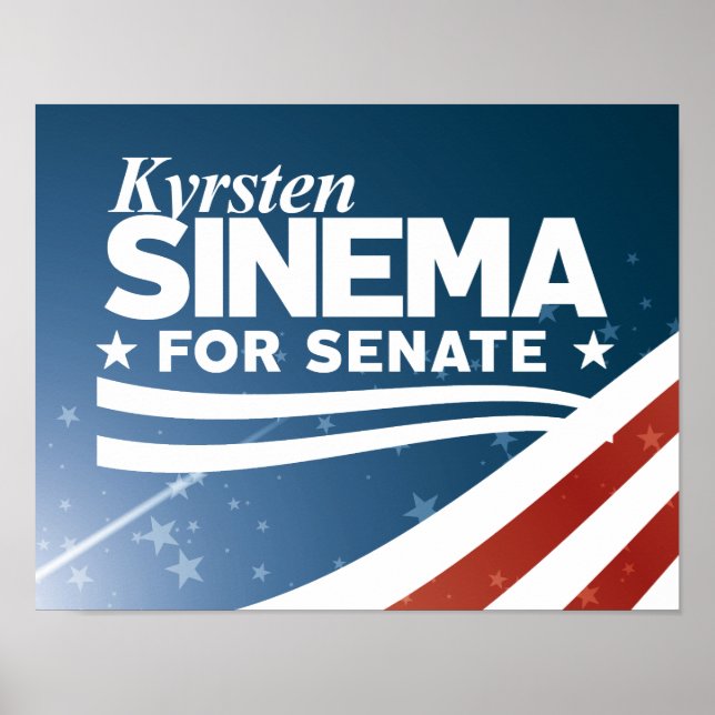 Kyrsten Sinema 2018 Poster (Framsidan)
