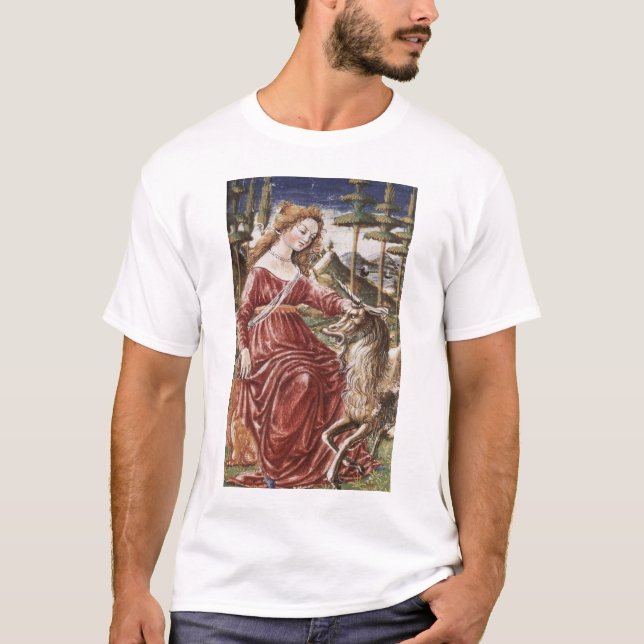 Kyskhet med unicornen tee (Framsida)