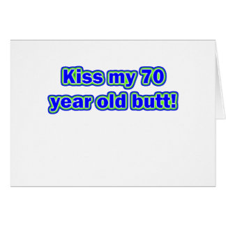 kyss 70 min ända hälsningskort