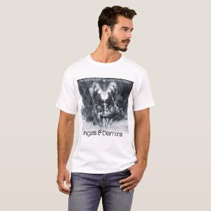 Kyss av Eros eller änglar och demoner T-shirt