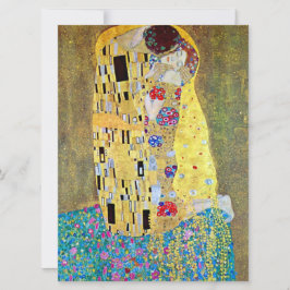 Kyss av Gustav Klimt, Art nouveau Bröllop Inbjudningar