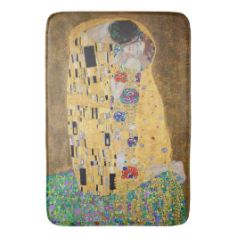 Kyss av Gustav Klimt Bath Mat Badrumsmatta