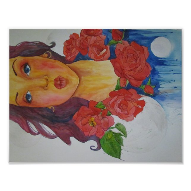 kyss av ro fototryck (Framsidan)