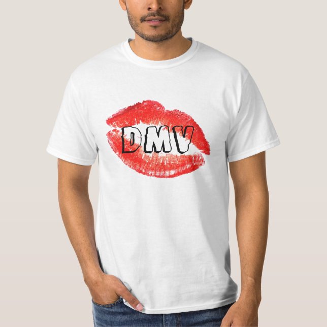 Kyss DMV T-shirt (Framsida)