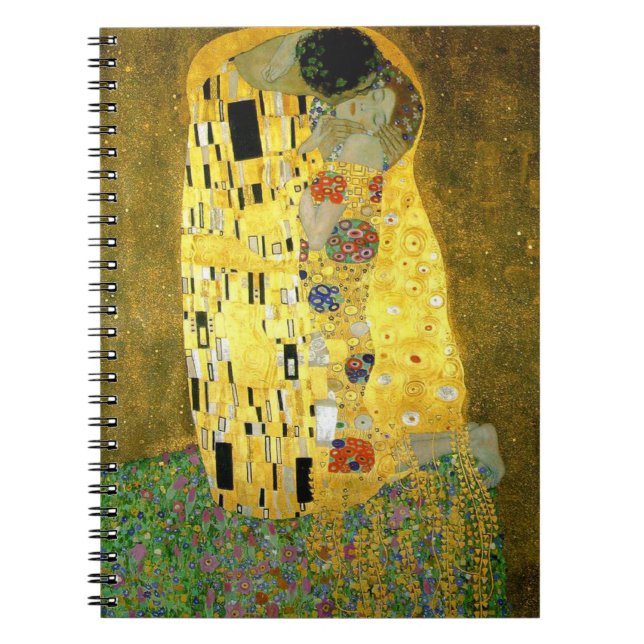 Kyss~en Gustav Klimt Anteckningsbok (Framsidan)