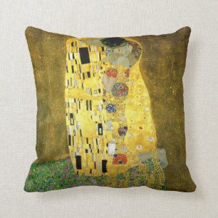 Kyss~en Gustav Klimt Kudde