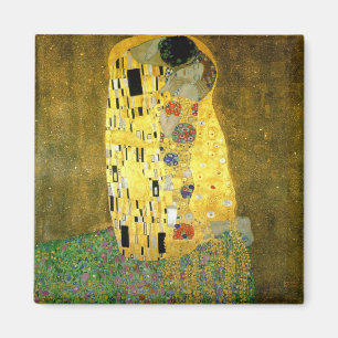 Kyss~en Gustav Klimt Magnet