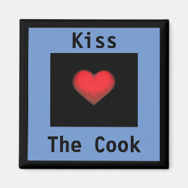 Kyss i Cook Blue & Black Magnet