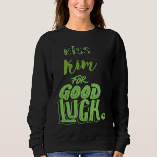 Kyss Kim För Lycka St Patricks T Shirt