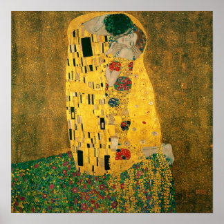 Kyss (Klimt) poster