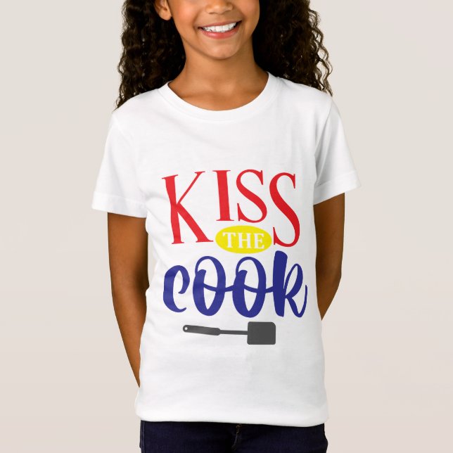 Kyss kock t shirt (Framsida)
