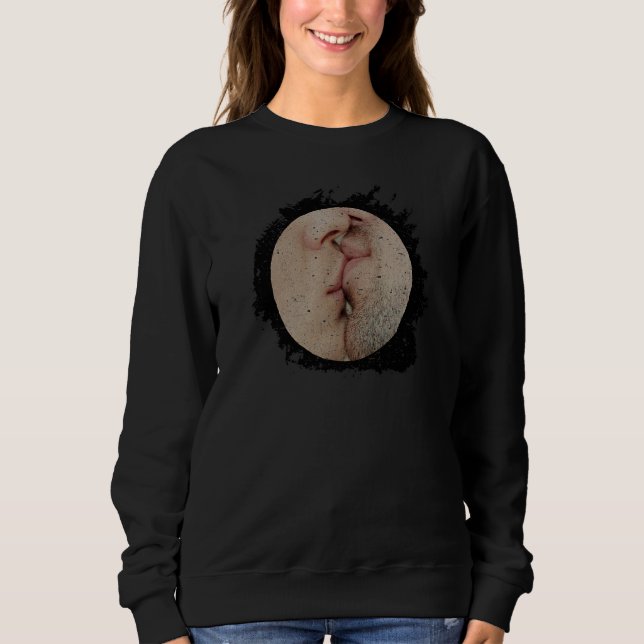 Kyss Man Kyss Man Kyss Man Kärlek T Shirt (Framsida)
