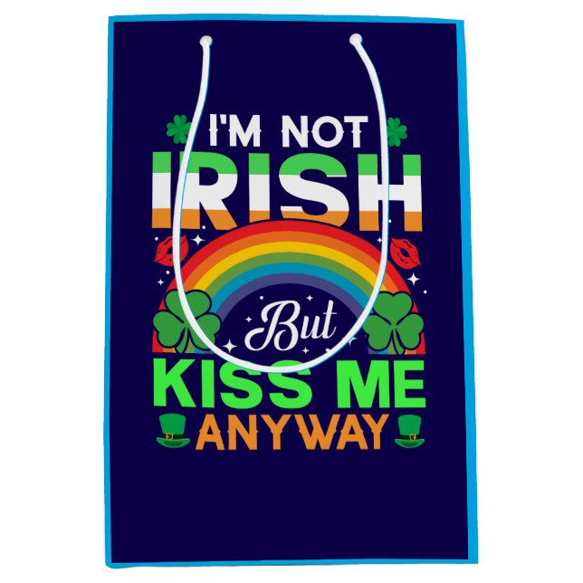 kyss mig ändå irish humor design-63942 (Framsidan)