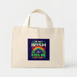 kyss mig ändå irish humor design-63942 mini tygkasse