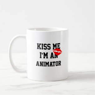 Kyss mig i en Animator Mugg