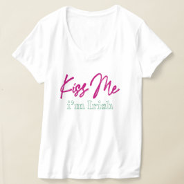 "kyss mig i irish" t shirt