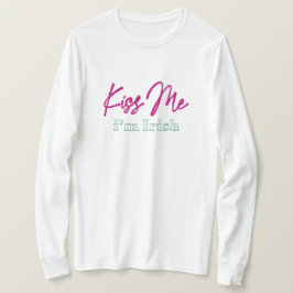 "kyss mig i irish" t shirt