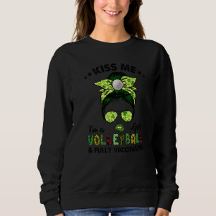 Kyss mig, jag är en volleybollflicka, irländsk Sha T Shirt
