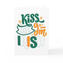 Kyss mig, jag är irländsk - St. Patricks dag