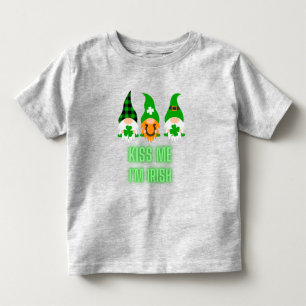 Kyss mig, jag är irländsk St. Patricks dag Tomte S T Shirt