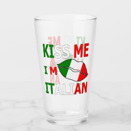 Kyss mig, jag är italienare glaskopp
