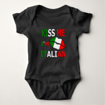 Kyss mig, jag är italiensk t-shirt