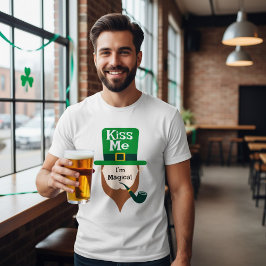Kyss mig - jag är magisk St. Patrick's Day T Shirt
