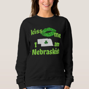 Kyss mig, jag är Nebraskisk Nebraska stolthet Nebr T Shirt