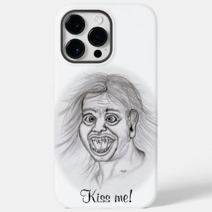 Kyss mig! Lönsam svart och vit teckning-design