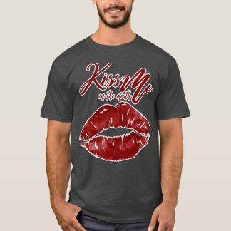 Kyss mig på munnen t shirt
