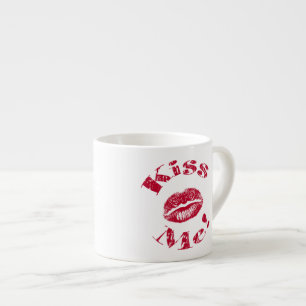 Kyss mig! Red Läppar Espressomugg