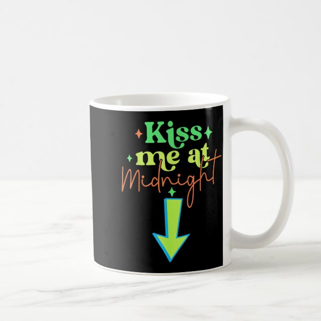 KysS Mig Roliga Matchande Par Midnatt  Kaffemugg (Höger)