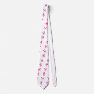 Kyss mig! Rosa Läppar Slips
