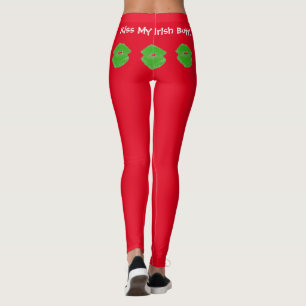 Kyss min irländska Butt! 4Maureen Leggings