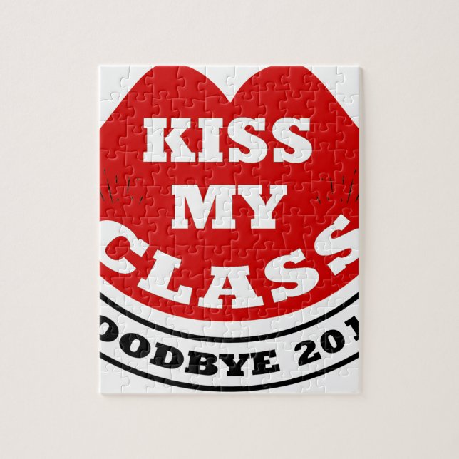 kyss min klass 2018 pussel (Vertikal)