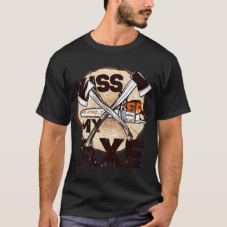 Kyss min yxa t shirt