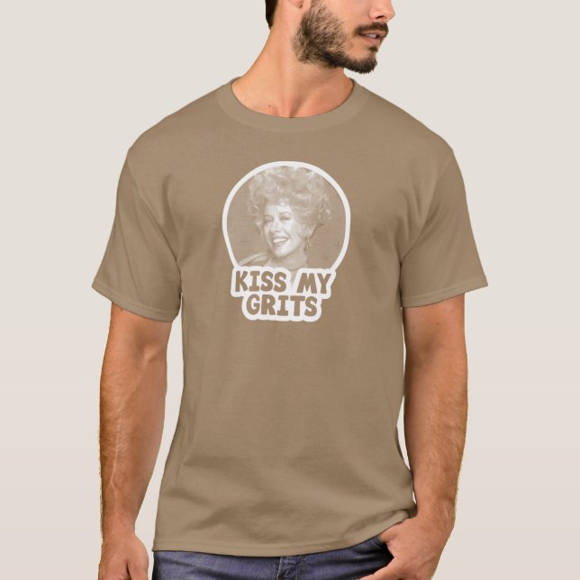 Kyss mina gryn Alice Flo Mels Diner T Shirt (Framsida)