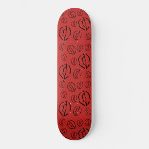 kyss mini skateboard bräda 18,5 cm