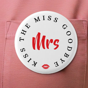 Kyss Missen Farväl Mrs Senterparty Knapp