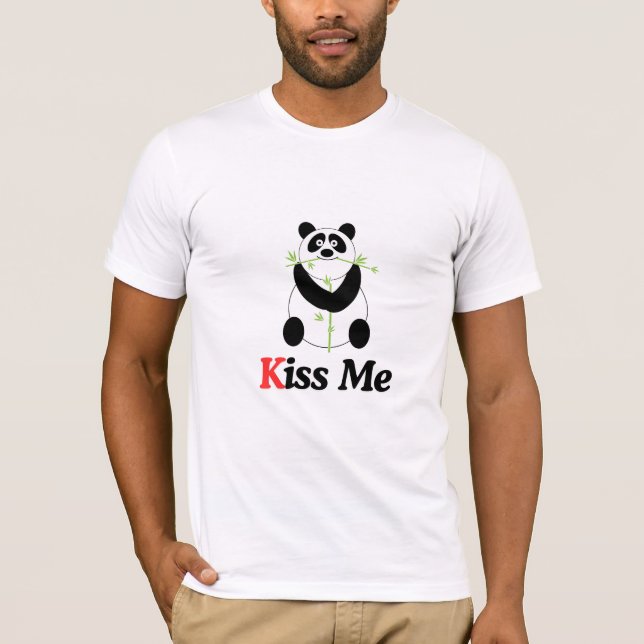 kyss t shirt (Framsida)
