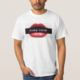 Kyssa detta - fläktmanen! tee shirt