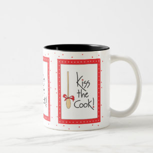 Kyssa kocken! mugg