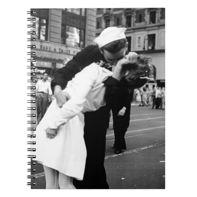 Kyssa krig Goodbye kvadrera stundom Anteckningsbok (Framsidan)