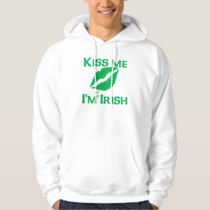 Kyssa mig den halva irländare för I-förmiddagen Hoodie